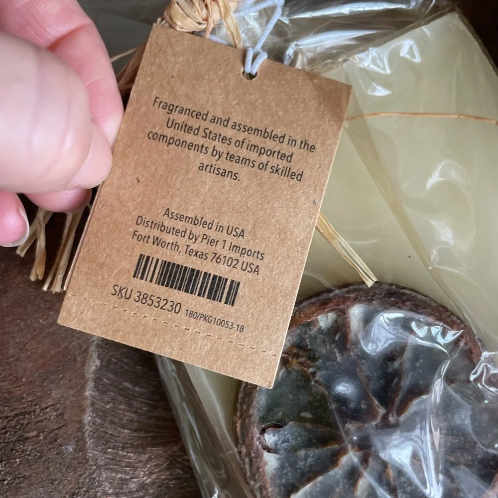 PIER 1 IMPORTS FALL BOTANICS FRAGRANCE WAX SACHET NEW (1 SACHET)